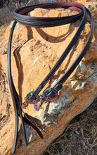 Load image into Gallery viewer, Rainbow Unicorn bit bridle set