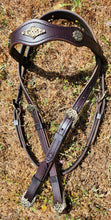 Load image into Gallery viewer, Western Scroll Baroque bit bridle