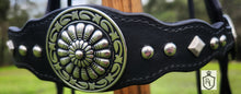 Load image into Gallery viewer, Western dressage bridle