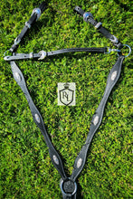 Load image into Gallery viewer, LIMITED EDITION Black/silver baroque bridle
