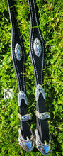 Load image into Gallery viewer, LIMITED EDITION Black/silver baroque bridle