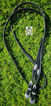 Load image into Gallery viewer, LIMITED EDITION Black/silver baroque bridle
