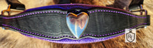 Load image into Gallery viewer, Padded halter with heart noseband