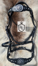 Load image into Gallery viewer, Western dressage bitless bridle sidepull