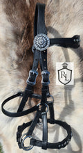 Load image into Gallery viewer, Western dressage bitless bridle sidepull