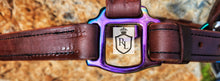 Load image into Gallery viewer, Rainbow hardware leather halter