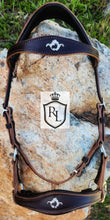 Load image into Gallery viewer, Portuguese style padded Bitless sidepull