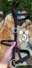 Load image into Gallery viewer, Portuguese style padded Bitless sidepull