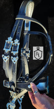 Load image into Gallery viewer, Blue Knight Fantasy bridle set
