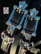 Load image into Gallery viewer, Blue Knight Fantasy bridle set