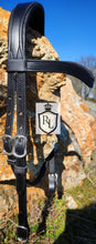 Load image into Gallery viewer, Classic padded English dressage bridle