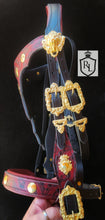 Load image into Gallery viewer, 🛡️ Crimson Oath War Bridle set