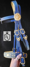 Load image into Gallery viewer, The Blue Regent Bridle set