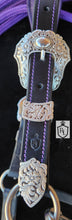 Load image into Gallery viewer, Deep purple Rose halter set