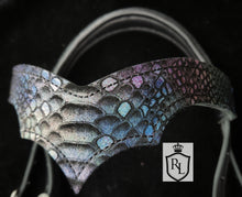Load image into Gallery viewer, Jewel Dragonscale bit bridle