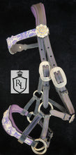 Load image into Gallery viewer, Purple Toile sidepull