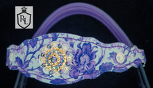 Load image into Gallery viewer, Purple Toile sidepull