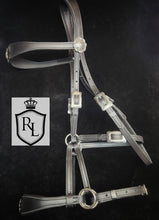 Load image into Gallery viewer, Padded Western draft horse sidepull