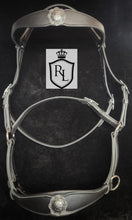 Load image into Gallery viewer, Padded Western draft horse sidepull