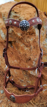 Load image into Gallery viewer, V Brow Bitless Bridle