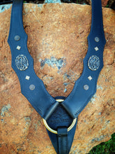 Load image into Gallery viewer, Viking dragon fantasy bridle crossover set