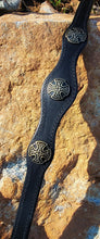 Load image into Gallery viewer, Scalloped celtic bit bridle and breast collar set