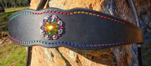 Load image into Gallery viewer, Midnight Rainbow bitless bridle