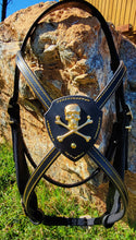 Load image into Gallery viewer, Jolly Roger cross-over bit bridle