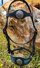 Load image into Gallery viewer, Cutout western show bridle