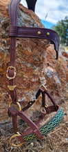 Load image into Gallery viewer, Celtic Bitless sidepull Bridle