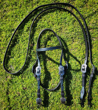 Load image into Gallery viewer, Bright Blue bridle set