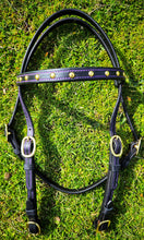 Load image into Gallery viewer, Training Bit Bridle set in Purple