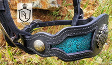Load image into Gallery viewer, Cutout western show bridle