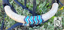 Load image into Gallery viewer, Rope hackamore with Rawhide