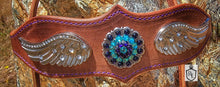 Load image into Gallery viewer, Wings & Bling bitless sidepull