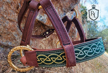 Load image into Gallery viewer, Celtic Bitless sidepull Bridle