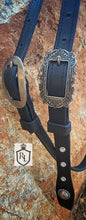Load image into Gallery viewer, Unicorn bling bit bridle and breast collar set