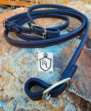 Load image into Gallery viewer, Red Shield Dragon rhinestone bit bridle