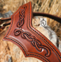 Load image into Gallery viewer, Celtic knot bit bridle