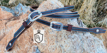 Load image into Gallery viewer, Blue Crystal Flower Bridle set