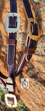 Load image into Gallery viewer, Purple Passion Fantasy Gem bit bridle