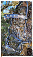 Load image into Gallery viewer, V Brow Bitless Bridle
