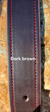 Load image into Gallery viewer, Plain Stitched and lined belt