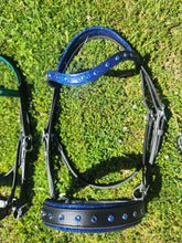 Load image into Gallery viewer, Sparkle dressage bridle
