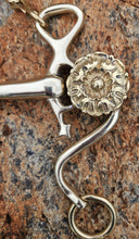 Load image into Gallery viewer, Baroque Bloom Snaffle bit
