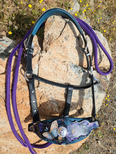 Load image into Gallery viewer, Midnight garden halter set
