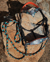 Load image into Gallery viewer, Witch's Tarot halter bridle set
