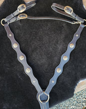 Load image into Gallery viewer, Antique brass medieval bitless set
