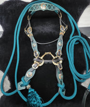Load image into Gallery viewer, Sea of Moons mecate bridle set

