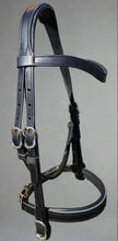 Load image into Gallery viewer, Draft sized Padded English bit bridle
